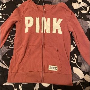 Victoria’s Secret pink hoodies